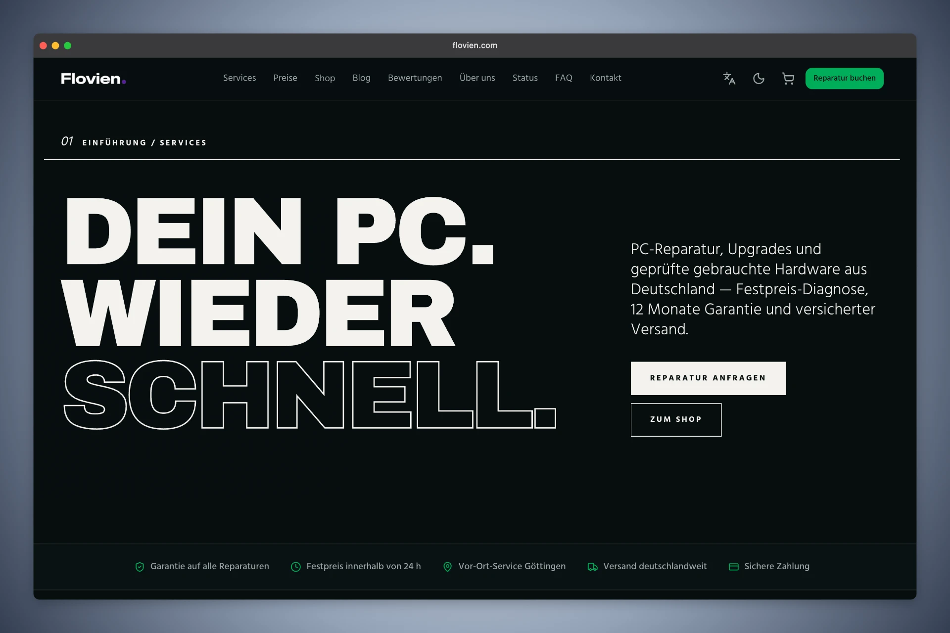 Flovien — PC & laptop repair